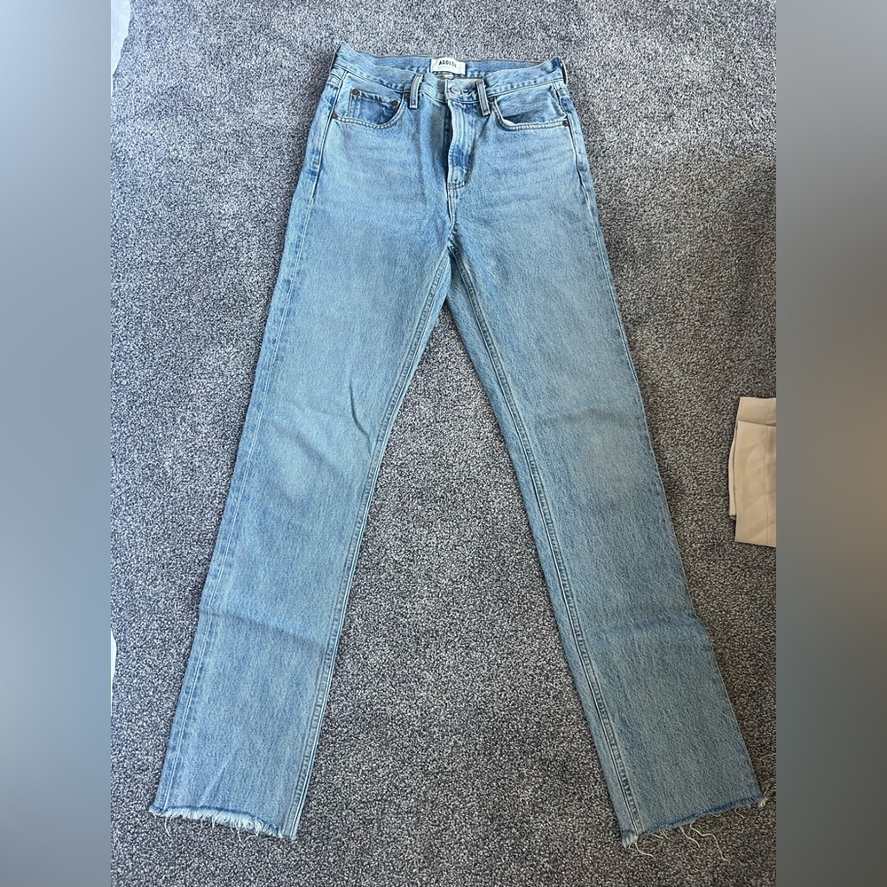 Agolde Cherie High Rise Jeans - Merit wash
